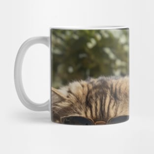 Cat Sun Lounger Pleasure Mug